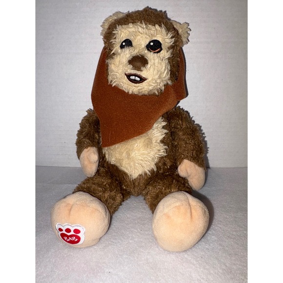 Build-A-Bear Workshop Other - Build A-Bear Star Wars Wicket the Ewok Plush Stuffed Animal Brown 12 Inch Toy